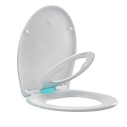 Abattant WC Blanc Soft-Close LED pour Enfants et Adultes - La Boutique Des Toilettes 