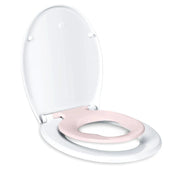 Abattant WC Rose Enfant Magnétique Anti-Chute Réglable - La Boutique Des Toilettes 