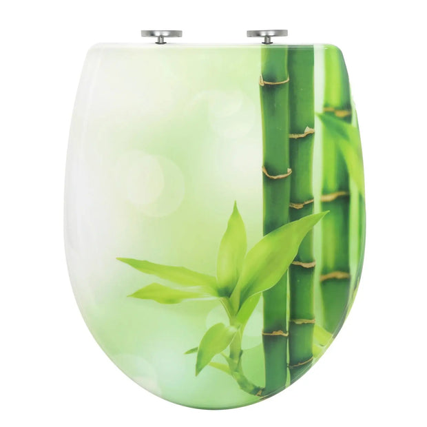 Abattant WC Ovale Soft-Close Antibactérien Rapide - La Boutique Des Toilettes 
