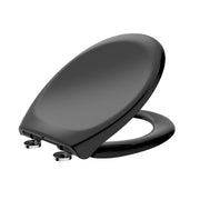 Abattant WC Enfant Noir Frein de Chute Réglable - La Boutique Des Toilettes 
