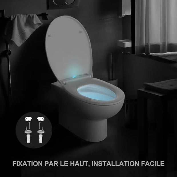 Abattant WC Enfant LED avec Frein de Chute Amorti - La Boutique Des Toilettes 