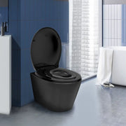 Abattant WC Noir Soft-Close Enfant Réglable et Sécurisé - La Boutique Des Toilettes 