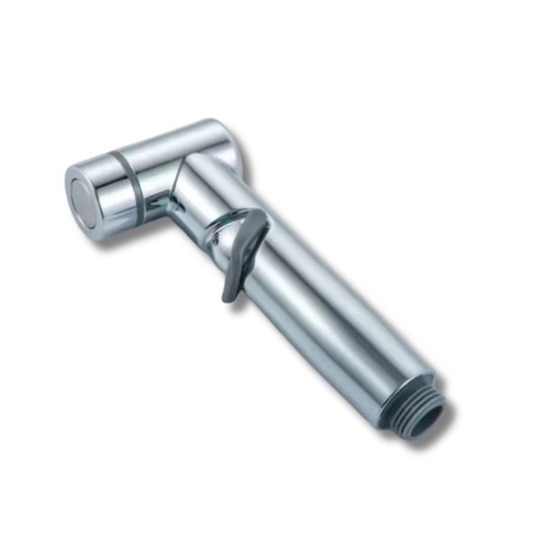 Douchette WC murale avec robinet double sortie intégrée