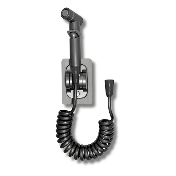 Douchette WC gun gray 3 en 1 sans robinet double sortie