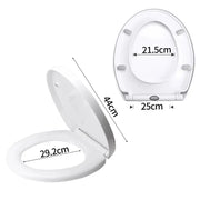Abattant WC Ovale Doux Fermeture Amortie Universelle