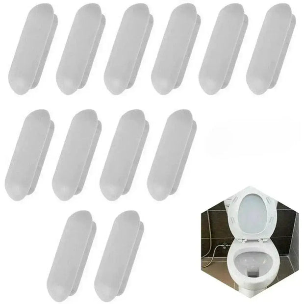 12 Tampons Amortisseurs Antidérapants pour Abattant WC