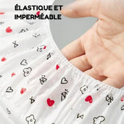 Protection Jetable Toilette 50PCS pour Hygiène WC