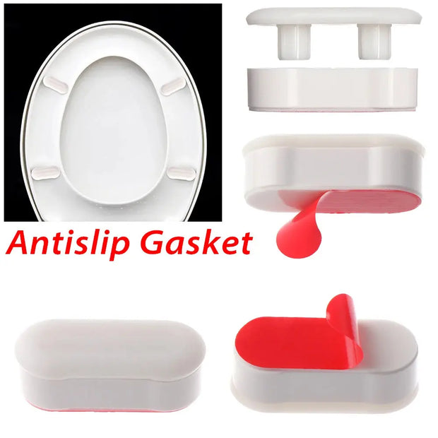 Tampons Adhesifs Amortis WC Antidérapants Pour Abattant - La Boutique Des Toilettes 