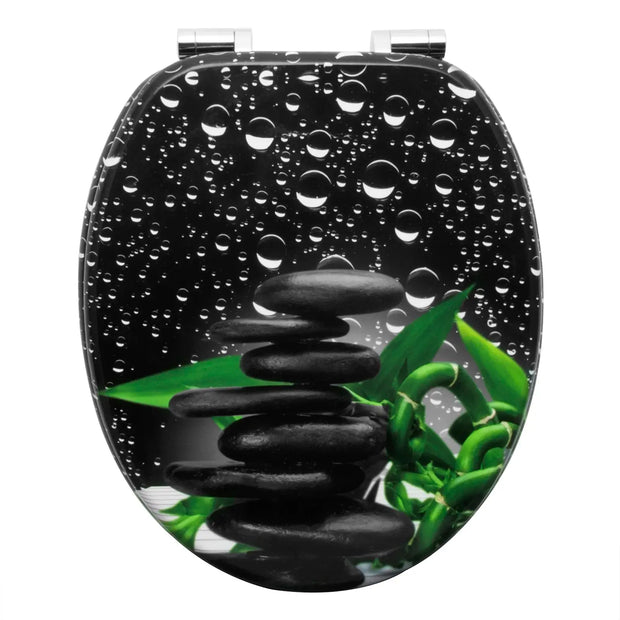 Abattant WC universel à fermeture douce antibactérien - La Boutique Des Toilettes 