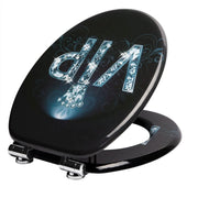 Abattant WC universel avec frein de chute antibactérien - La Boutique Des Toilettes 