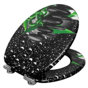 Abattant WC universel à fermeture douce antibactérien - La Boutique Des Toilettes 