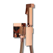 Douchette Bidet Rose Or Hygiénique Eau Chaude/Froide