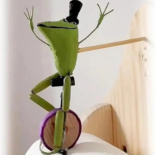 Porte-Papier Toilette Grenouille Vélo Déco WC Originale - La Boutique Des Toilettes 