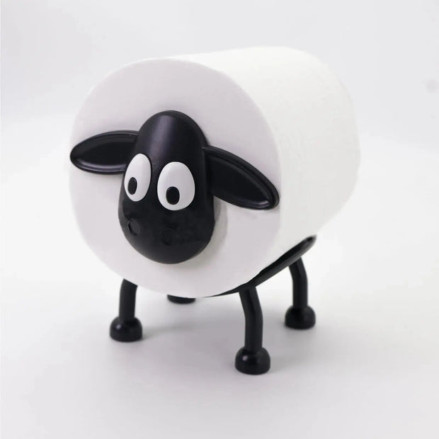 Porte-Papier Toilette Mouton Amusant pour Salle de Bain - La Boutique Des Toilettes 