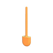 Brosse toilettes suspendue silicone manche long orange - La Boutique Des Toilettes 