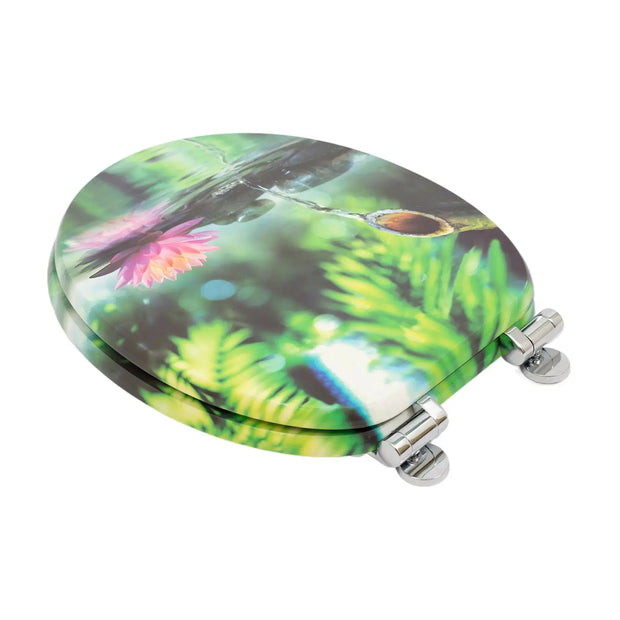 Abattant WC avec frein de chute en plastique résistant - La Boutique Des Toilettes 