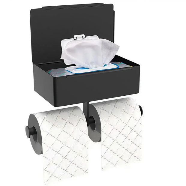 Boîte à Mouchoirs Murale Acier Inoxydable Surface Concave - La Boutique Des Toilettes 