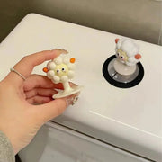 Lève-Abattant Toilette Cartoon Anti-Contact Hygiénique - La Boutique Des Toilettes 