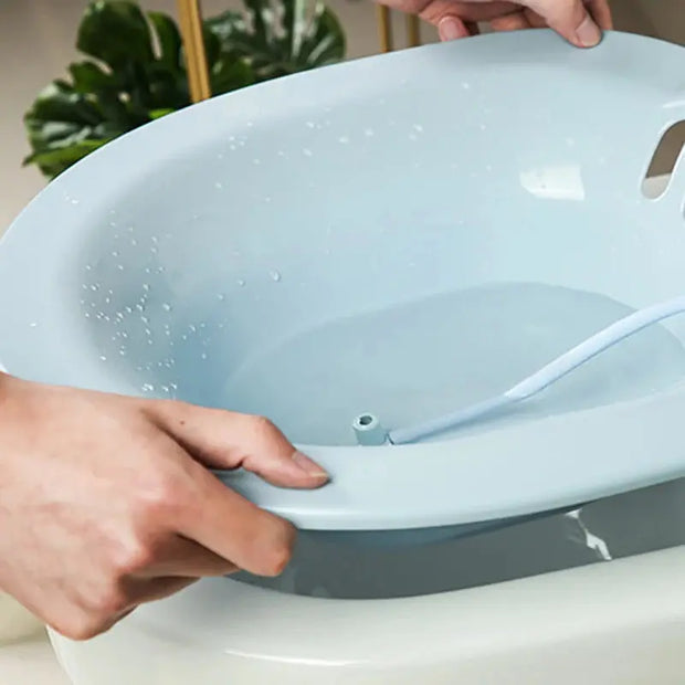 Bain de Siège Périnéal Bleu pour Toilettes Disable - La Boutique Des Toilettes 