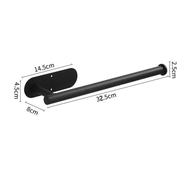 Support Papier Toilette Adhésif Inox Lot de 2 Sans Perçage - La Boutique Des Toilettes 