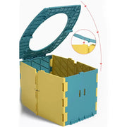 Pot de voyage pliable pour enfant - coloris bleu - La Boutique Des Toilettes 