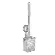 Brosse WC murale à ventouse grise poignée longue - La Boutique Des Toilettes 