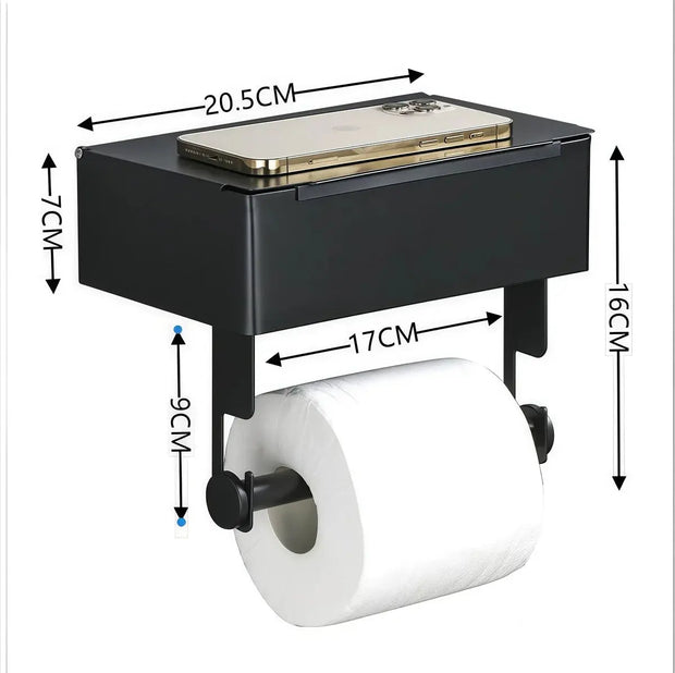 Boîte à Mouchoirs Murale Acier Inoxydable Surface Concave - La Boutique Des Toilettes 