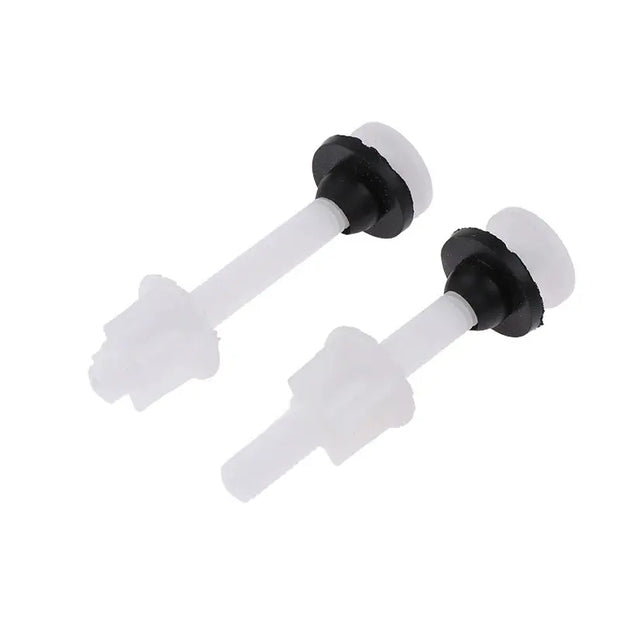 Kit de Réparation Charnières WC Plastique 2 Pièces - La Boutique Des Toilettes 