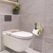 Porte-Papier Toilette Grenouille Vélo Déco WC Originale - La Boutique Des Toilettes 