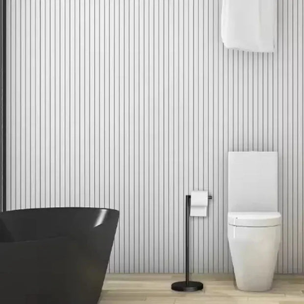 Support Papier Toilette Autoportant Acier Inoxydable Argenté - La Boutique Des Toilettes 