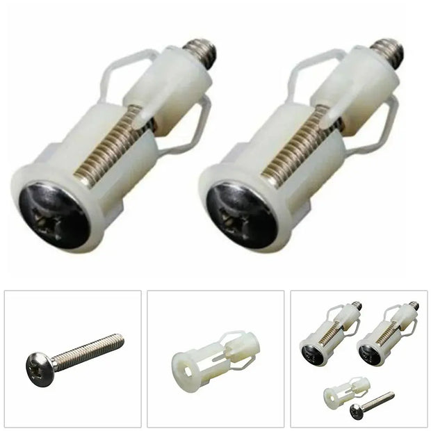 Visserie Universelle pour Siège WC: Kit de Fixation Complet - La Boutique Des Toilettes 