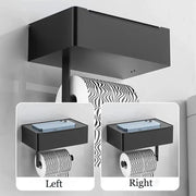 Boîte à Mouchoirs Murale Acier Inoxydable Surface Concave - La Boutique Des Toilettes 