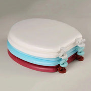Coussin WC Chauffant Amovible Imperméable Blanc - La Boutique Des Toilettes 