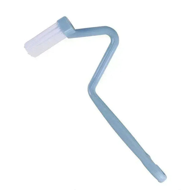 Brosse WC Courbée Bleu Long Manche Nettoyage Efficace - La Boutique Des Toilettes 