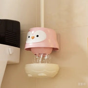 Brosse WC avec base et manche long bleu en plastique - La Boutique Des Toilettes 