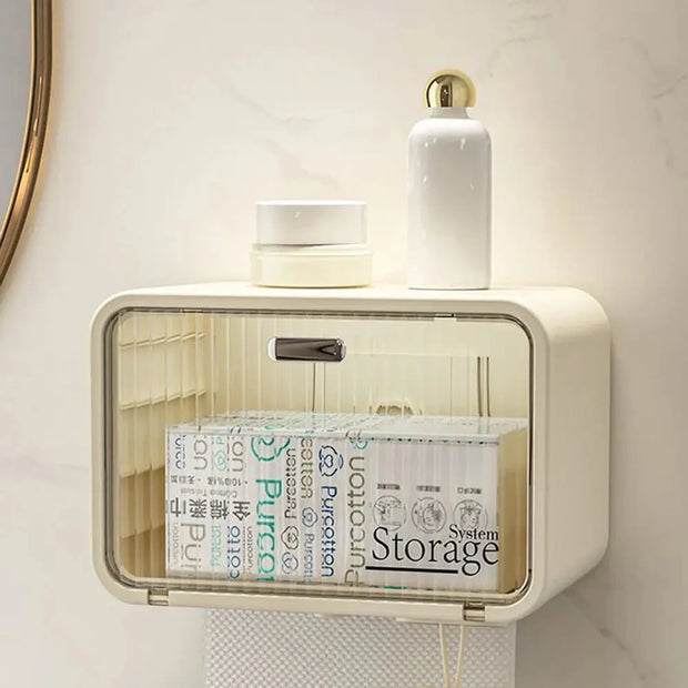 Boîte Murale Étanche pour Papier Toilette et Serviettes - La Boutique Des Toilettes 