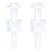 Kit Fixation Abattant WC Universel 2 Pièces Plastique - La Boutique Des Toilettes 