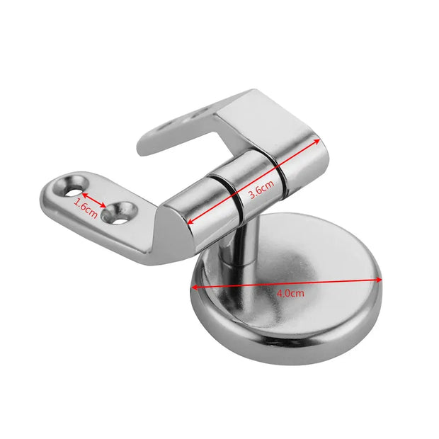 Charnières Inox Universelles 4pcs pour Abattant WC - La Boutique Des Toilettes 
