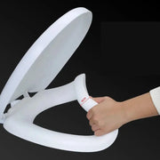 Coussin WC Chauffant Amovible Imperméable Blanc - La Boutique Des Toilettes 