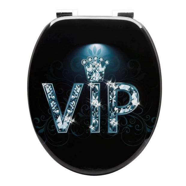 Abattant WC universel avec frein de chute antibactérien - La Boutique Des Toilettes 