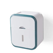 Boîte Murale Papier Toilette Étanche Grise Haute Capacité - La Boutique Des Toilettes 