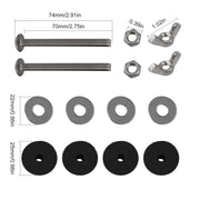 Kit de Fixation Boulons pour Réservoir Toilette 2 Pièces - La Boutique Des Toilettes 