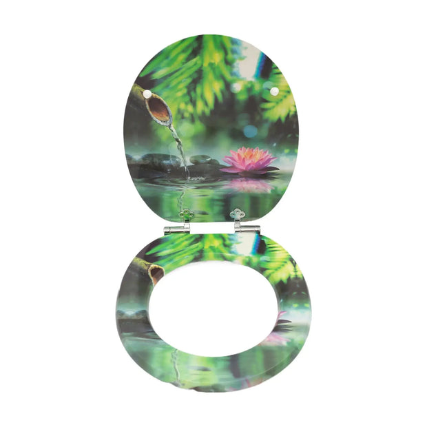 Abattant WC avec frein de chute en plastique résistant - La Boutique Des Toilettes 