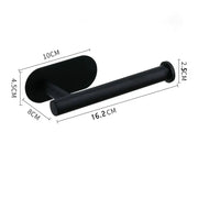 Support Papier Toilette Adhésif Inox 2PCS Mural Salle de Bain - La Boutique Des Toilettes 