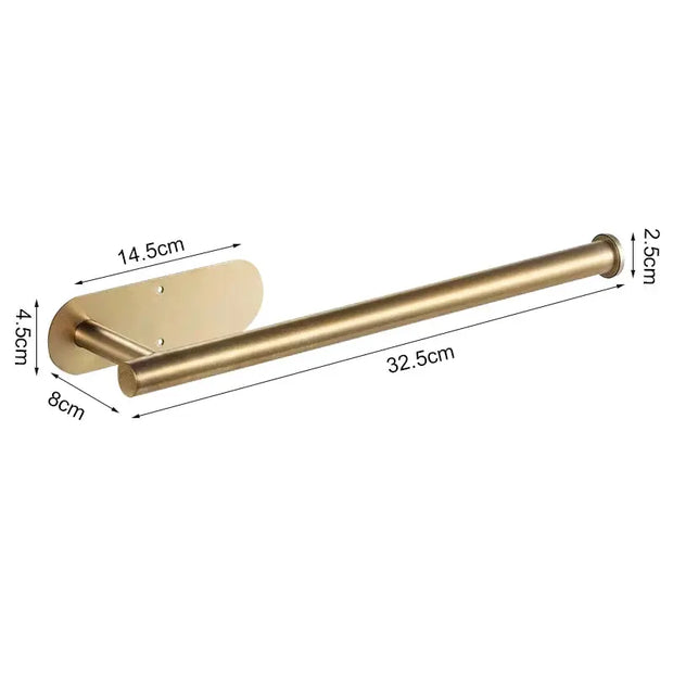 Support Papier Toilette Adhésif Inox Lot de 2 Sans Perçage - La Boutique Des Toilettes 