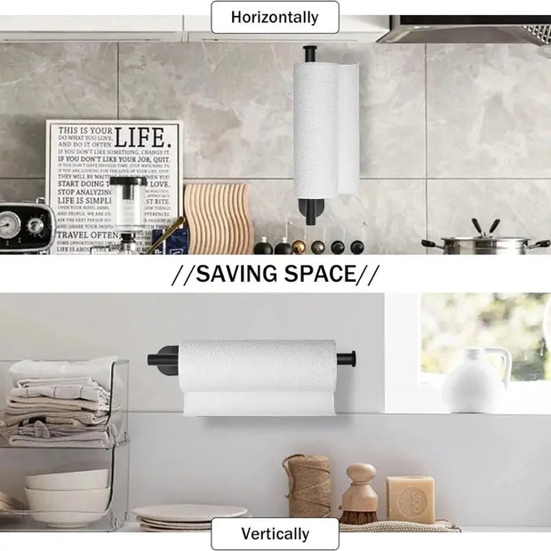 Support Papier Toilette Adhésif Inox 2PCS Mural Salle de Bain - La Boutique Des Toilettes 