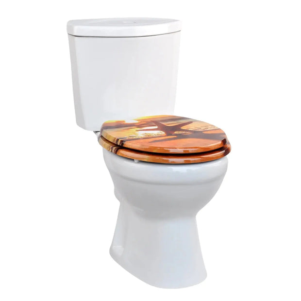 Abattant WC en MDF Soft-Close pour salle de bain - La Boutique Des Toilettes 