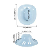 Bain de Siège Périnéal Rose pour Toilettes Disposant - La Boutique Des Toilettes 