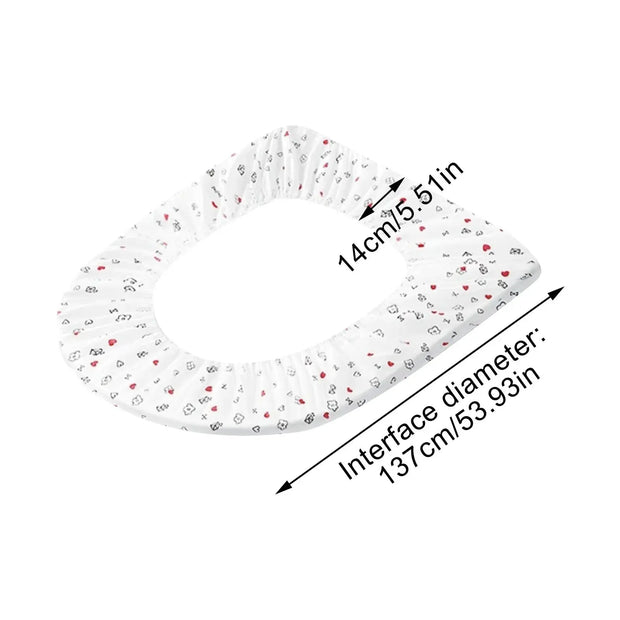 Protection Jetable Toilette 50PCS pour Hygiène WC - La Boutique Des Toilettes 