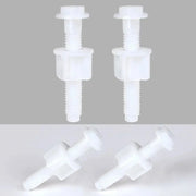 Kit Fixation Abattant WC Universel 2 Pièces Plastique - La Boutique Des Toilettes 